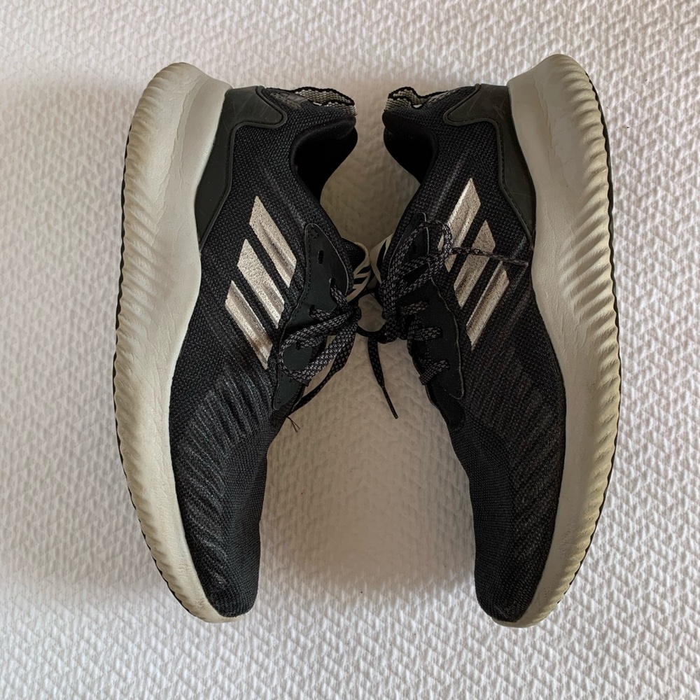 Adidas alphabounce RC black silver women’s 9